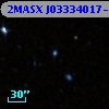 2MASX J03334017-3904050