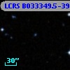 LCRS B033349.5-393751