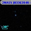 2MASX J03363848-3933293