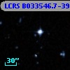 LCRS B033546.7-391852