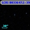 LCRS B033647.5-393025