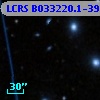 LCRS B033220.1-391009