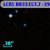 LCRS B033157.7-390006