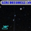 LCRS B031003.5-392945