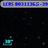 LCRS B031136.5-393305
