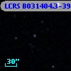 LCRS B031404.3-393759