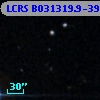 LCRS B031319.9-390943