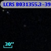LCRS B031355.3-390844
