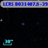LCRS B031407.8-393236