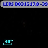 LCRS B031517.0-390927
