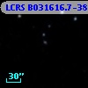 LCRS B031616.7-384927