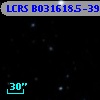 LCRS B031618.5-390048