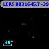 LCRS B031645.7-391341