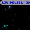 LCRS B031651.4-392610