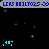 LCRS B031702.5-392208