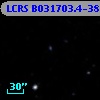 LCRS B031703.4-383321