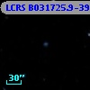 LCRS B031725.9-392919
