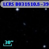 LCRS B031810.8-391329