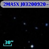 2MASX J03200920-3929463