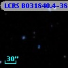 LCRS B031840.4-384446