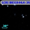 LCRS B031844.4-383031