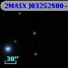 2MASX J03252800-3926460