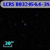 LCRS B032454.4-382143