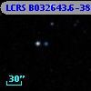LCRS B032643.6-384500