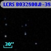 LCRS B032800.0-384720