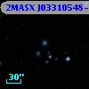 2MASX J03310548-3909053