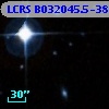LCRS B032045.5-383843