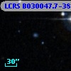 LCRS B030047.7-382653