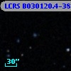 LCRS B030120.4-383104