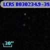LCRS B030234.9-383546