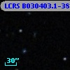 LCRS B030403.1-382936