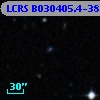 LCRS B030405.4-383019