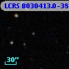 LCRS B030413.0-385044