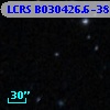 LCRS B030426.6-383519