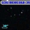 LCRS B030510.0-385007