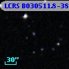 LCRS B030511.8-384927