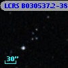 LCRS B030537.2-385016