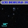 LCRS B030538.0-385347
