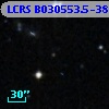 LCRS B030553.5-385648