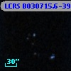 LCRS B030715.6-390458