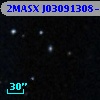 2MASX J03091308-3901012