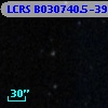 LCRS B030740.5-390422