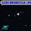 LCRS B030825.8-390700