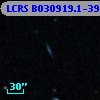 LCRS B030919.1-390814