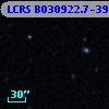 LCRS B030922.7-390952