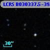 LCRS B030337.5-382223